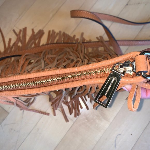 Rebecca Minkoff fringed crossbody.  CB - Picture 3 of 4